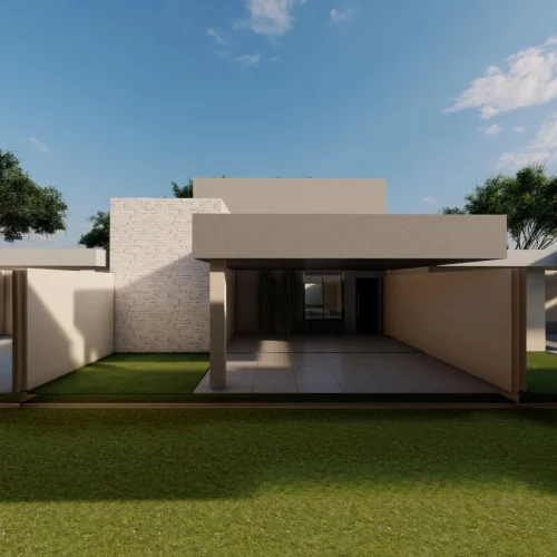 Casa térrea entregue